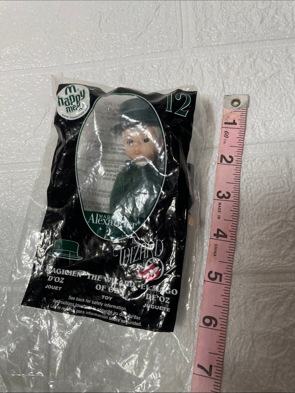 NWT Madame Alexander The Wizard of Oz #12 McDonald's Toy NIP Sealed 2008 Vintage - Picture 6 of 6